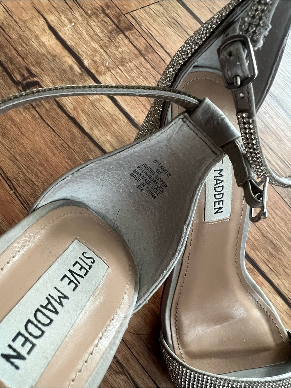Steve Madden Rhinestone Heels - Picture 4 of 10